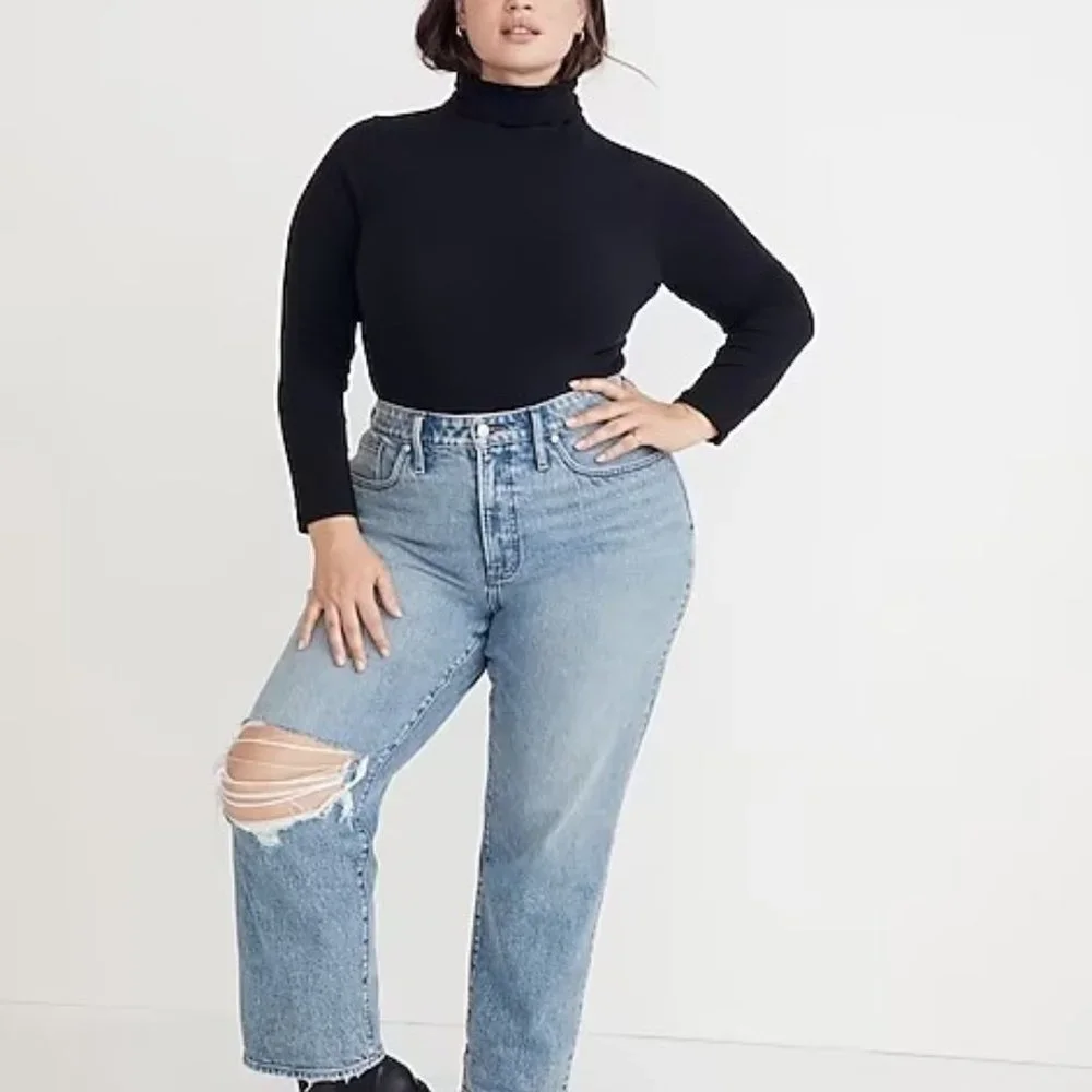 Madewell Turtleneck Bodysuit 2X - Picture 3 of 9
